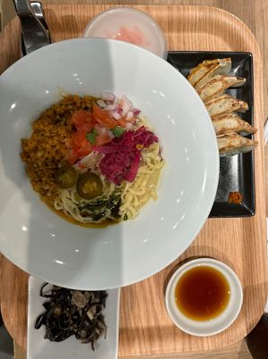 Plant based ramen   at Ippudo 博多 一風堂 Plant Based Studio in Tokyo
