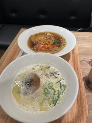   at Ippudo 博多 一風堂 Plant Based Studio in Tokyo