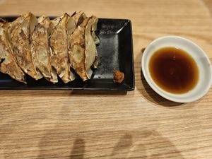 Vegan Gyoza at Ippudo 博多 一風堂 Plant Based Studio in Tokyo