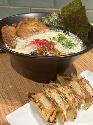   at Ippudo 博多 一風堂 Plant Based Studio in Tokyo