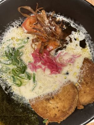   at Ippudo 博多 一風堂 Plant Based Studio in Tokyo