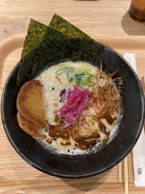   at Ippudo 博多 一風堂 Plant Based Studio in Tokyo
