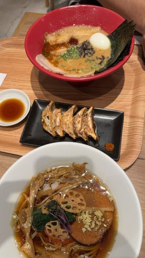   at Ippudo 博多 一風堂 Plant Based Studio in Tokyo