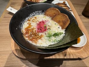   at Ippudo 博多 一風堂 Plant Based Studio in Tokyo