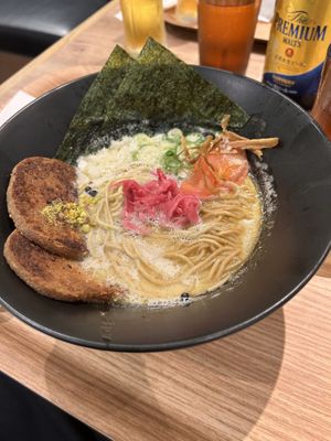   at Ippudo 博多 一風堂 Plant Based Studio in Tokyo