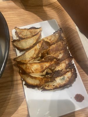 Gyoza  at Ippudo 博多 一風堂 Plant Based Studio in Tokyo
