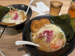   at Ippudo 博多 一風堂 Plant Based Studio in Tokyo