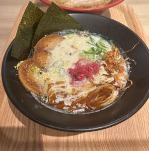   at Ippudo 博多 一風堂 Plant Based Studio in Tokyo