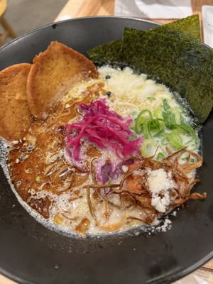   at Ippudo 博多 一風堂 Plant Based Studio in Tokyo