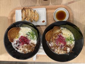   at Ippudo 博多 一風堂 Plant Based Studio in Tokyo