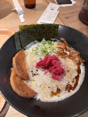   at Ippudo 博多 一風堂 Plant Based Studio in Tokyo