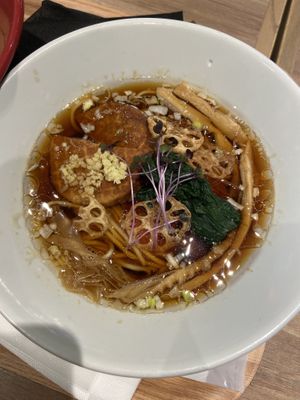   at Ippudo 博多 一風堂 Plant Based Studio in Tokyo