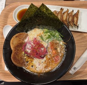   at Ippudo 博多 一風堂 Plant Based Studio in Tokyo