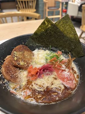 Was very good. Bit of a struggle to find on the 8th floor of the metro mall, but worth it    at Ippudo 博多 一風堂 Plant Based Studio in Tokyo