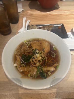   at Ippudo 博多 一風堂 Plant Based Studio in Tokyo