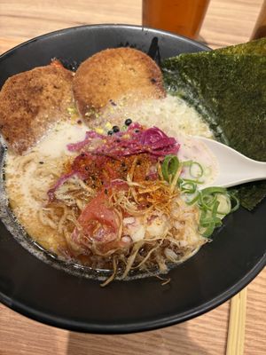   at Ippudo 博多 一風堂 Plant Based Studio in Tokyo