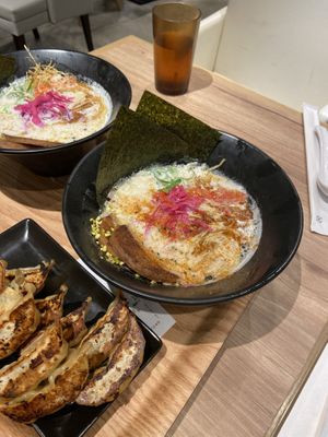 Ramen  at Ippudo 博多 一風堂 Plant Based Studio in Tokyo