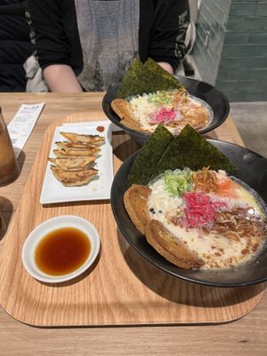   at Ippudo 博多 一風堂 Plant Based Studio in Tokyo