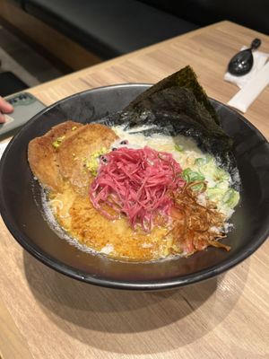   at Ippudo 博多 一風堂 Plant Based Studio in Tokyo