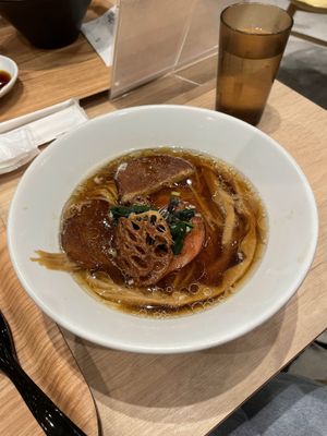   at Ippudo 博多 一風堂 Plant Based Studio in Tokyo