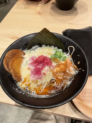   at Ippudo 博多 一風堂 Plant Based Studio in Tokyo