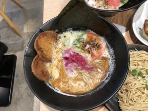   at Ippudo 博多 一風堂 Plant Based Studio in Tokyo