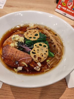   at Ippudo 博多 一風堂 Plant Based Studio in Tokyo