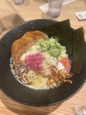   at Ippudo 博多 一風堂 Plant Based Studio in Tokyo