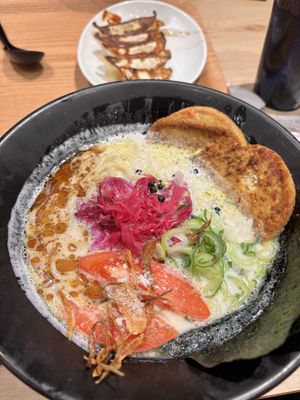   at Ippudo 博多 一風堂 Plant Based Studio in Tokyo
