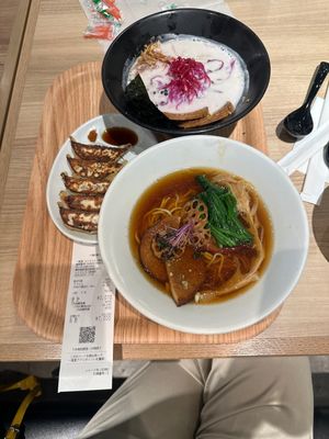   at Ippudo 博多 一風堂 Plant Based Studio in Tokyo