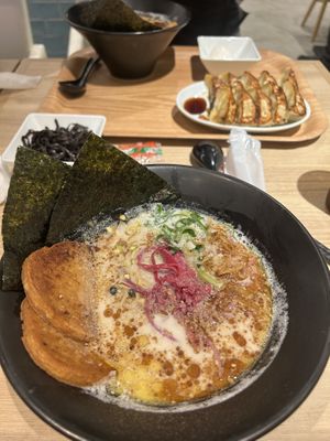   at Ippudo 博多 一風堂 Plant Based Studio in Tokyo