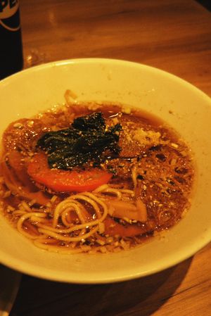   at Ippudo 博多 一風堂 Plant Based Studio in Tokyo