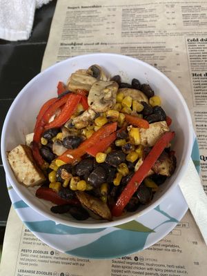 Mexi Bowl at Salud Super Food in Puerto Vallarta