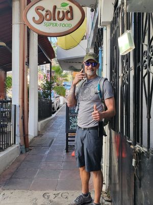 This is a veggie body! at Salud Super Food in Puerto Vallarta