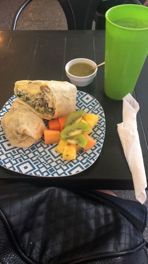 Burrito Cali  at Salud Super Food in Puerto Vallarta