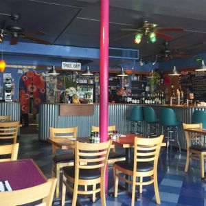 Inside  at The Cafe in Key West