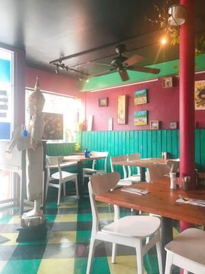 Nice vibe inside at The Cafe in Key West