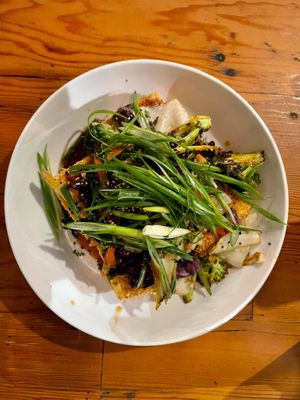 Kung Pao Tofu at The Cafe in Key West
