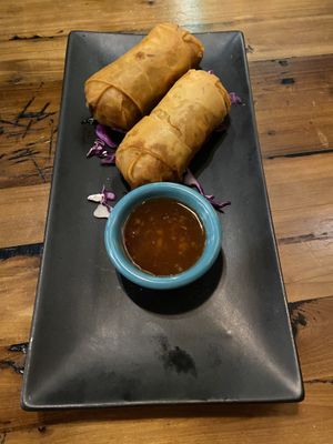 Cafe Spring Rolls. at The Cafe in Key West