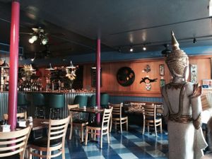 decor at The Cafe in Key West