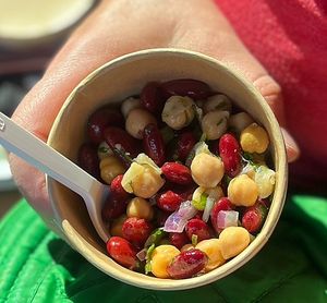 bean salad  at The Cafe in Key West