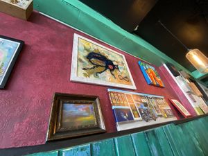 Inside cafe  at The Cafe in Key West