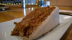 Carrot Cake. 
Some of the best I've ever had. Seriously.  at The Cafe in Key West