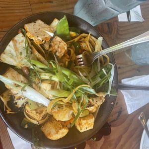 Spicy Szechuan w/ tofu  at The Cafe in Key West