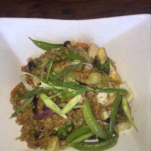 Kung Pao Tofu at The Cafe in Key West