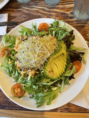 Curry chicken salad /vegan   at The Cafe in Key West