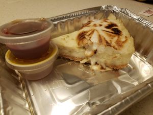 Key lime pie at The Cafe in Key West