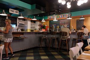 Counter at The Cafe in Key West