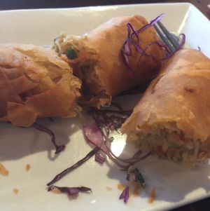 Spring rolls  at The Cafe in Key West