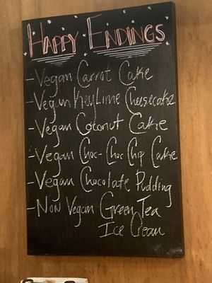 Desserts  at The Cafe in Key West